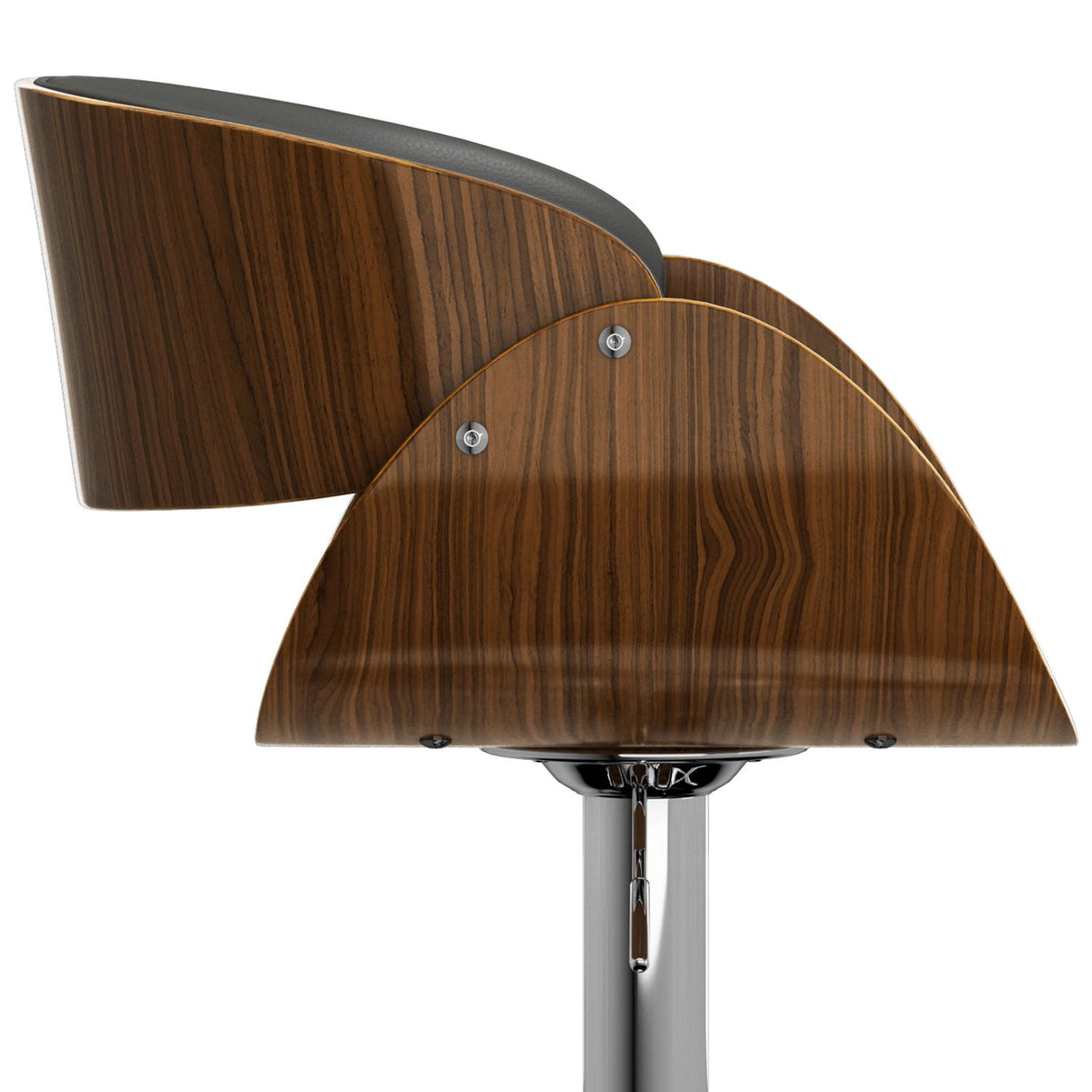 Amery - Mid Century Modern Adjustable Swivel Bar Stool by Simpli-Home | Bel Furniture