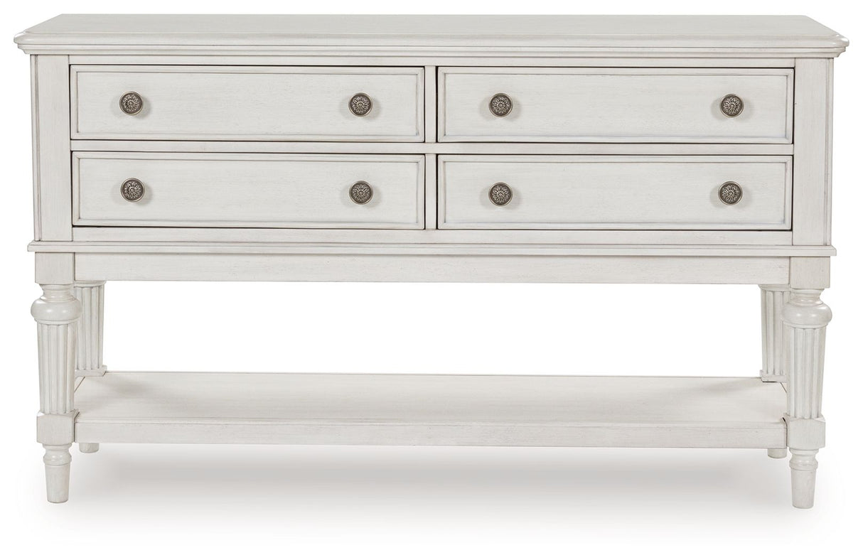 Montelaine - Antique White - Dining Room Server by Benchcraft® | Bel Furniture