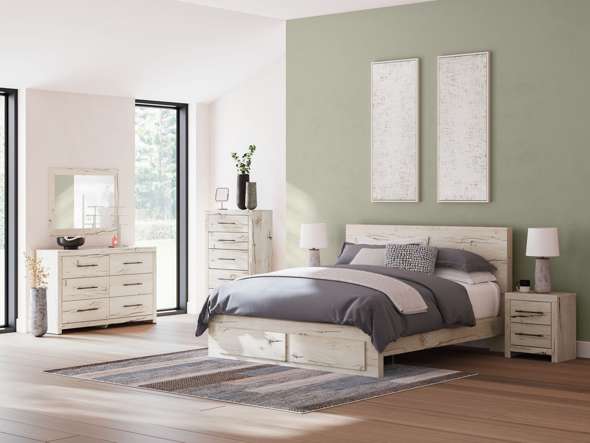 Lawroy - Storage Bedroom Set King Storage Footboard by Benchcraft® | Bel Furniture
