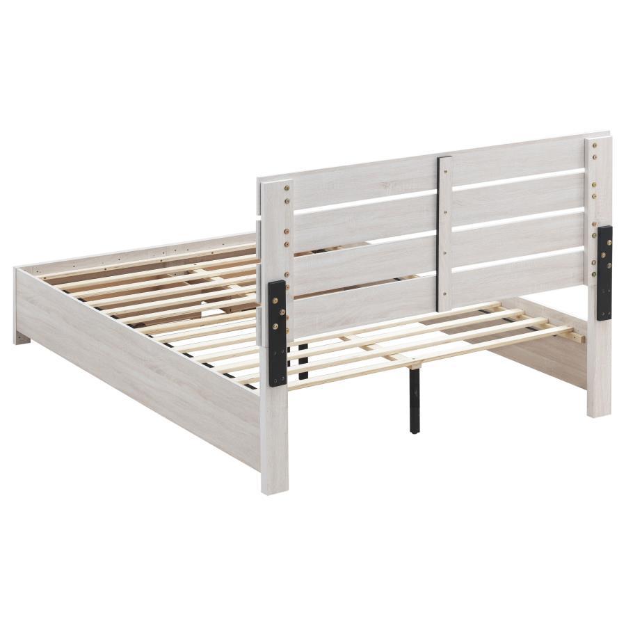 Brantford - Wood Storage Panel Bed by CoasterEveryday | Bel Furniture