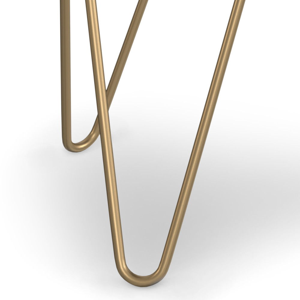 Patrice - Handcrafted Metal And Wood Accent Table by Simpli-Home | Bel Furniture