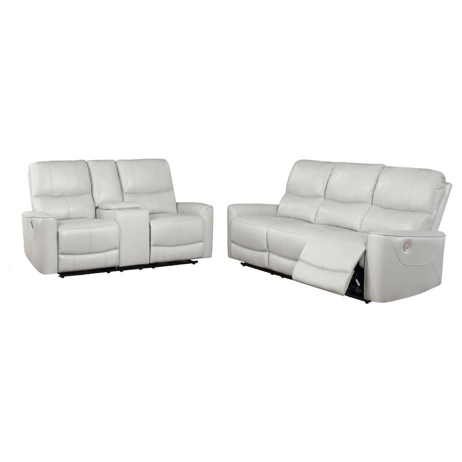 Greenfield - Power Reclining Sofa Set by Coaster Fine Furniture | Bel Furniture