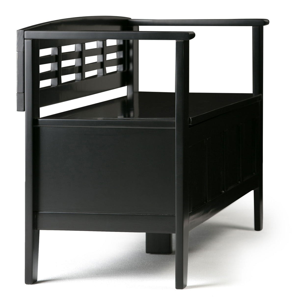 Adams - Entryway Storage Bench Handcrafted by Simpli-Home | Bel Furniture