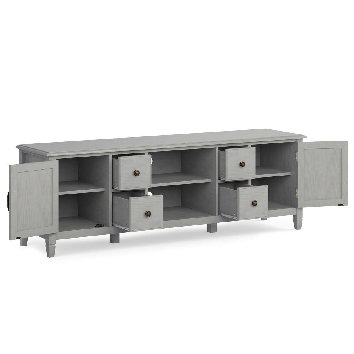 Connaught - Wide TV Stand by Simpli-Home | Bel Furniture