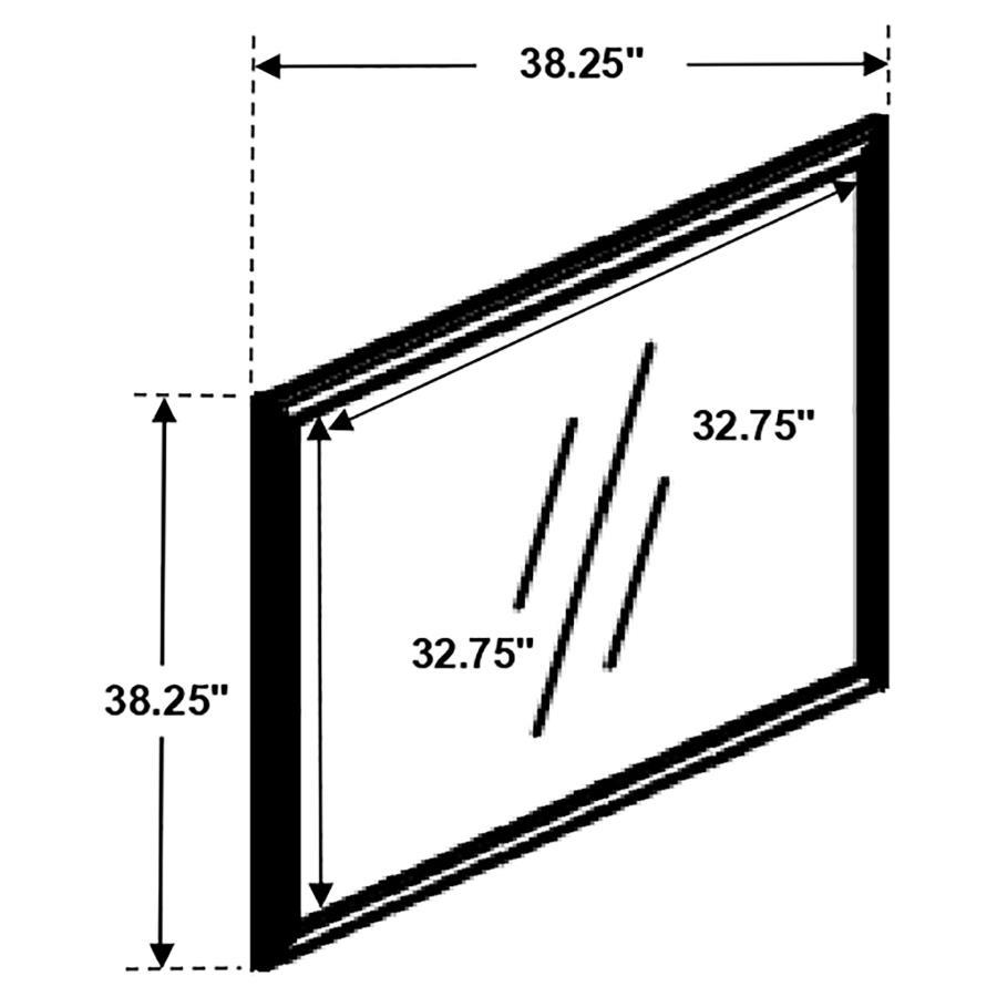 Louis Philippe - Mirror by CoasterEveryday | Bel Furniture