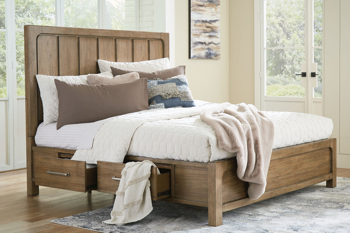Cabalynn - Panel Bed With Storage by Signature Design by Ashley® | Bel Furniture
