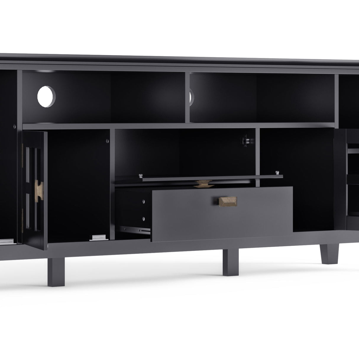 Artisan - TV Media Stand by Simpli-Home | Bel Furniture