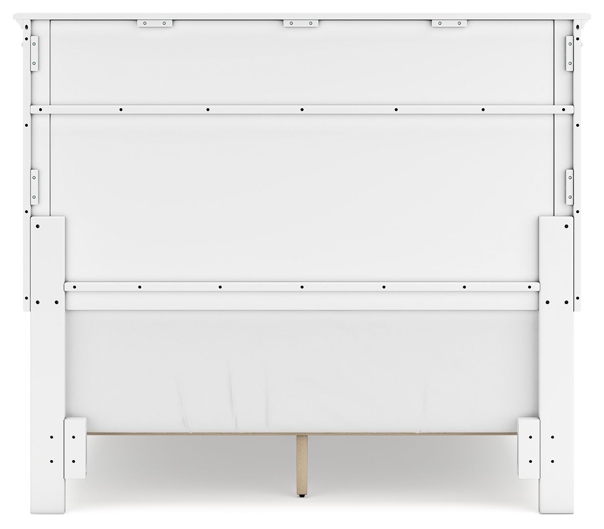 Fortman - Full Panel Bed - White