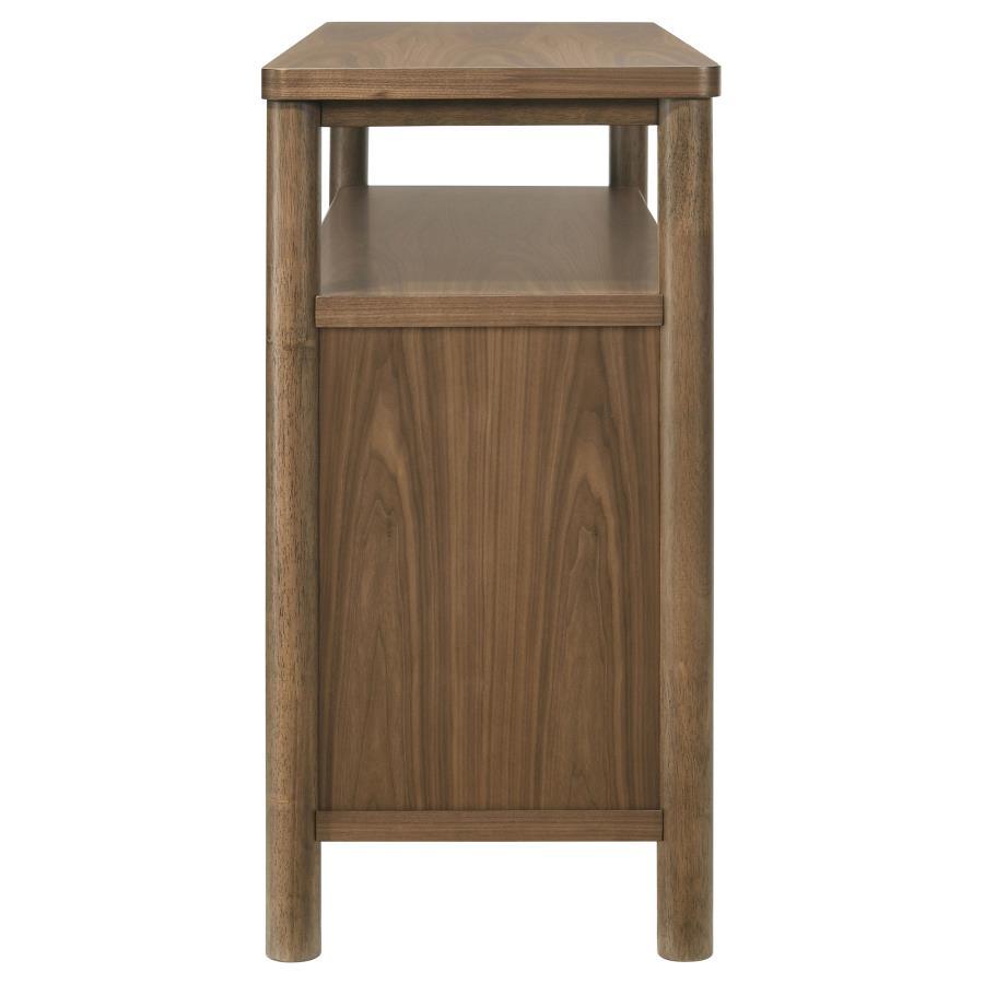 Crestmore - Dining Cabinet Sideboard Buffet - Walnut by Coaster Fine Furniture | Bel Furniture