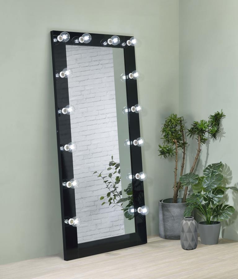 Zayan - Length Floor Mirror With Lighting by Coaster Fine Furniture | Bel Furniture