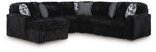 Midnight-Madness - 5 Piece Sectional