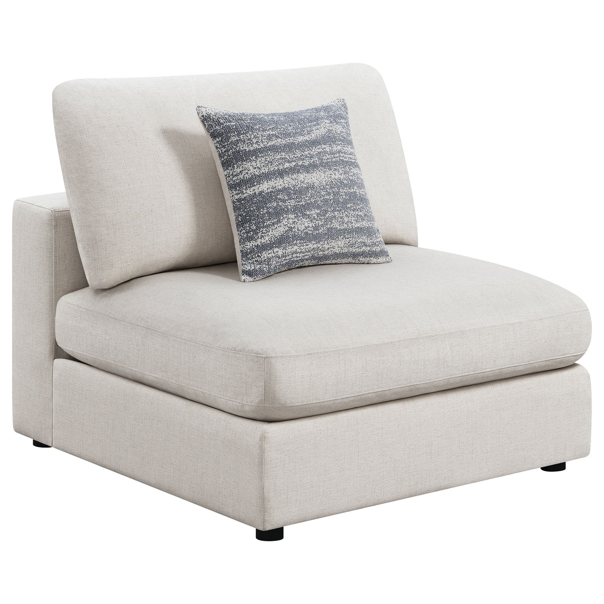 Serene Upholstered Armless / Corner Chair