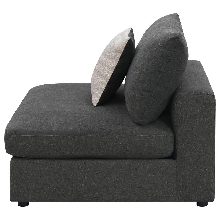 Serene Upholstered Armless / Corner Chair