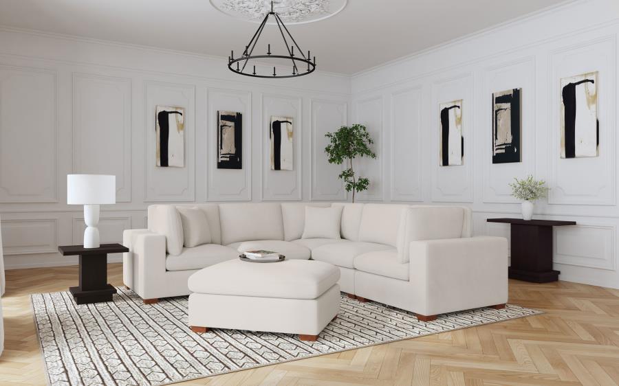 Lakeview - 5-Piece Upholstered Modular Sectional Sofa