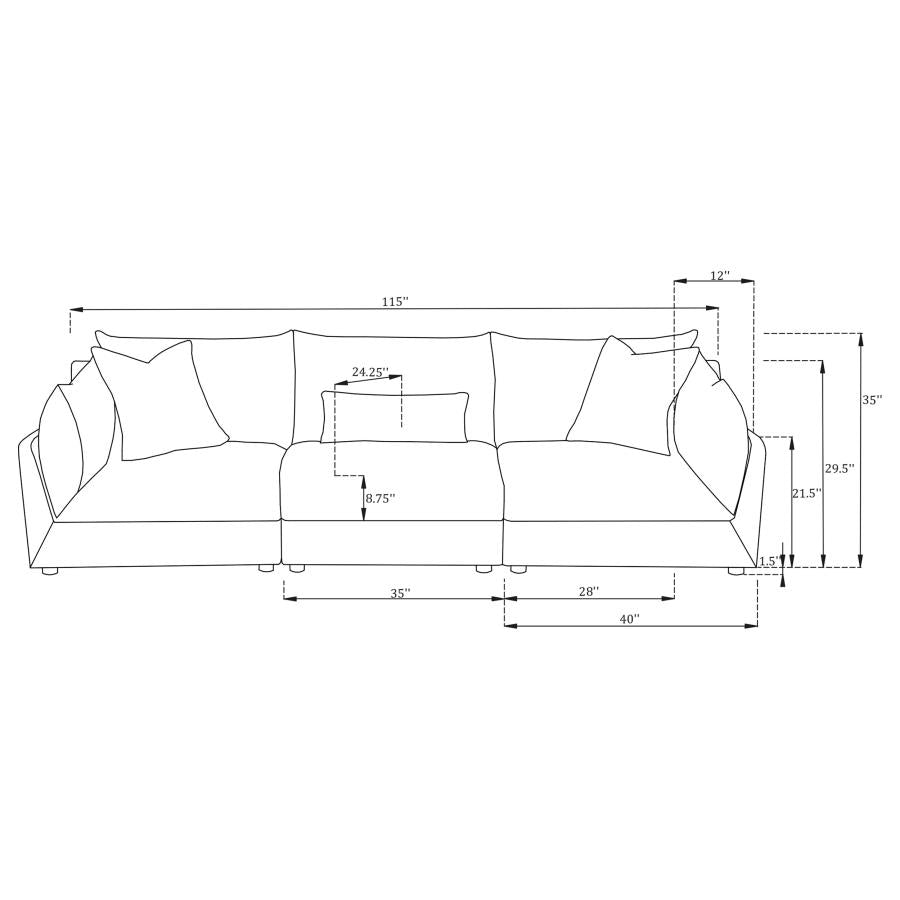 Sasha - Upholstered Modular Sectional