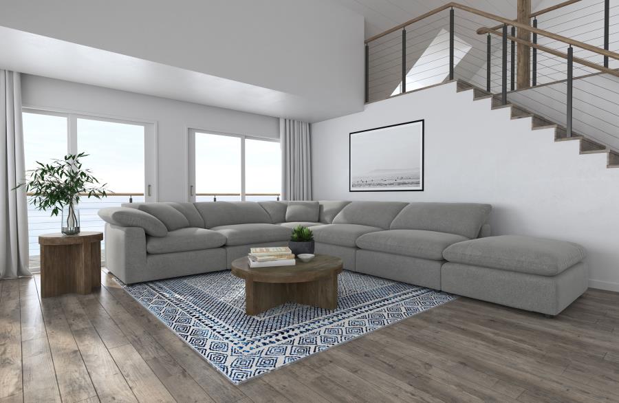 Raleigh - Boucle Upholstered Modular Sectional
