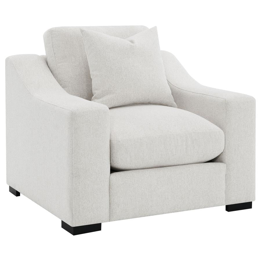 Ashlyn - Upholstered Track Arm Sofa Set
