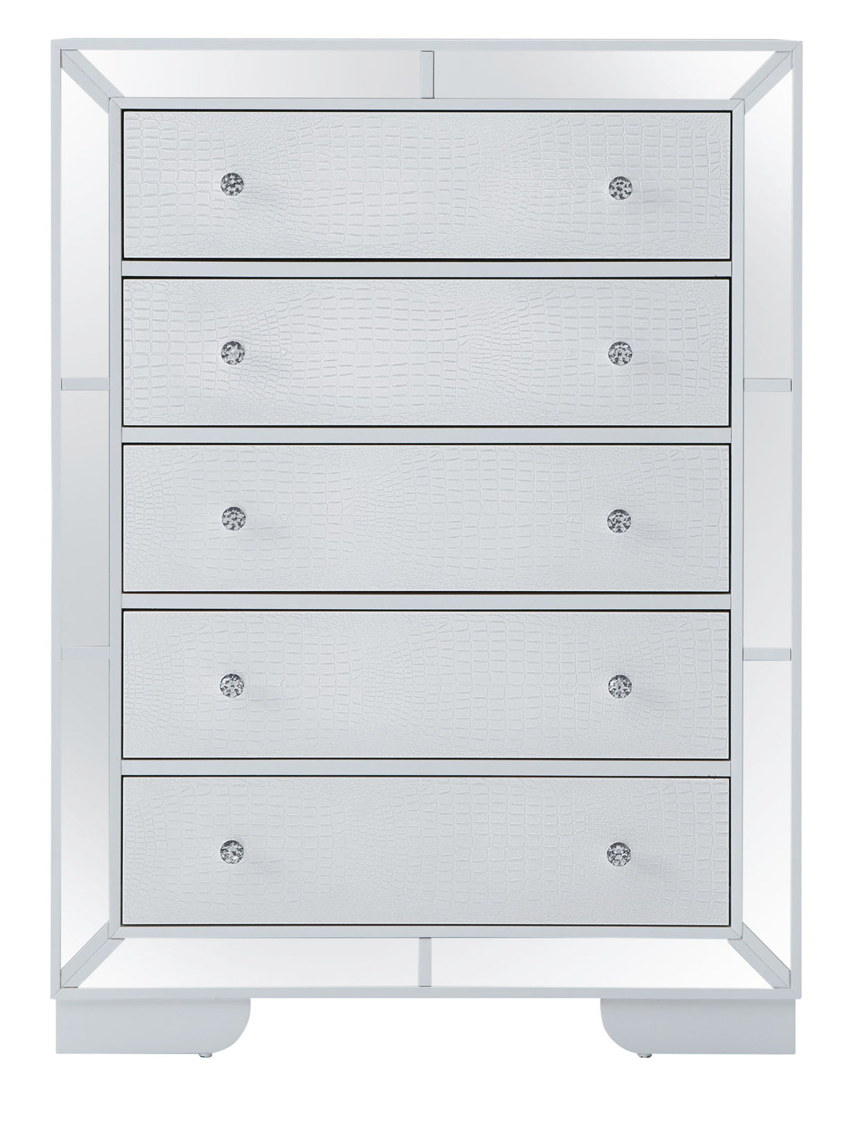 Sleek Contemporary Storage Chest - White by Glory Furniture | Bel Furniture