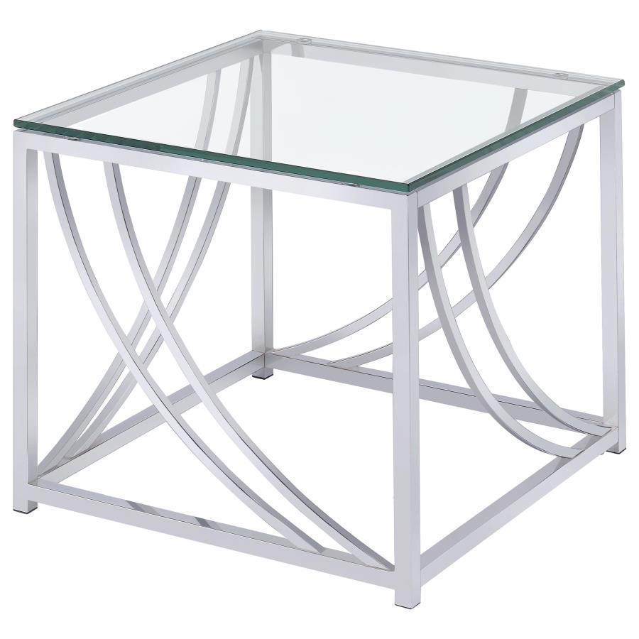Lille - Glass Top Coffee And End Table Set