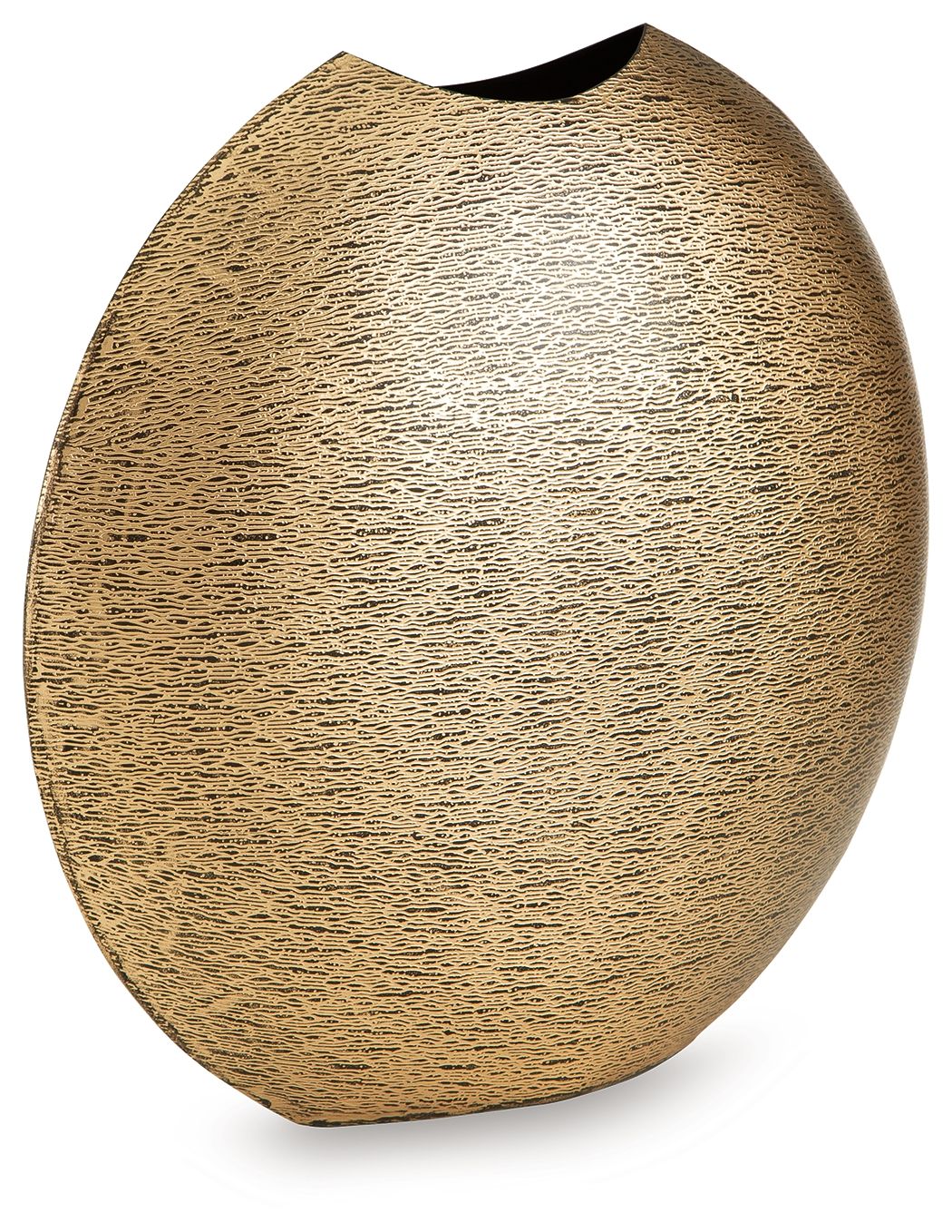 Iansboro - Vase Gold 16''W x 6''D x 15''H by Signature Design by Ashley® | Bel Furniture