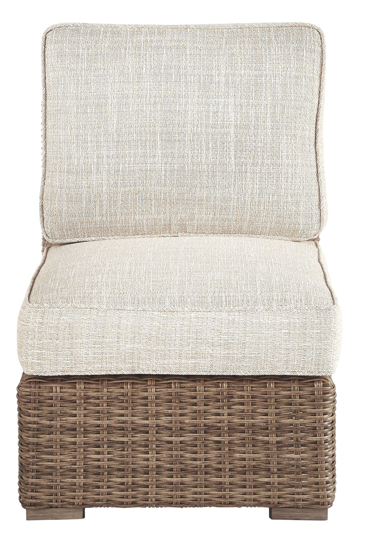 Beachcroft - Beige - Armless Chair w/Cushion by Signature Design by Ashley® | Bel Furniture