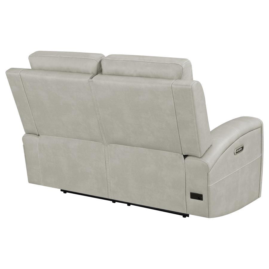 Brickston - Triple Power Reclining Loveseat