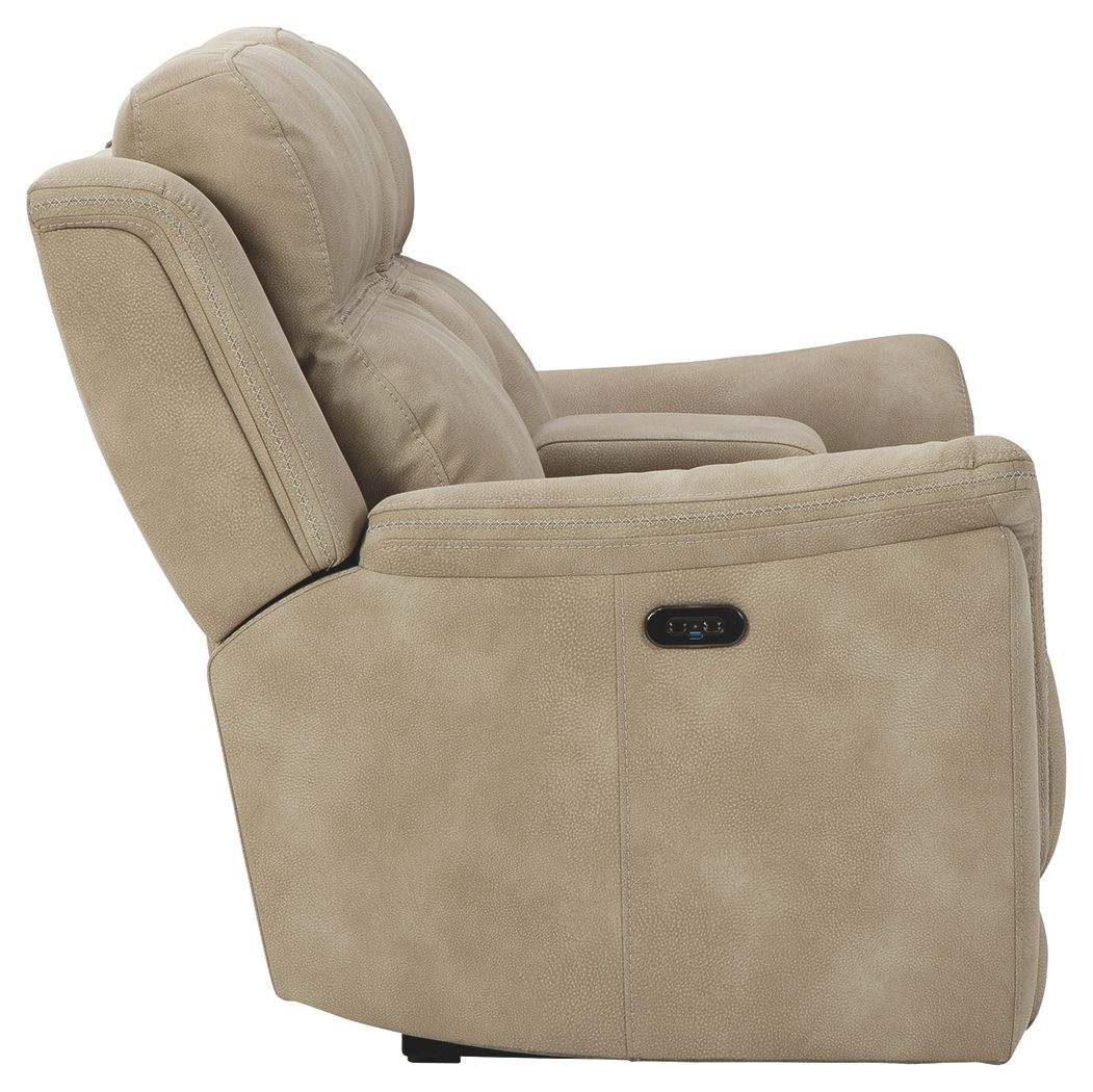 Next-Gen Durapella - Reclining Power Loveseat With Console by Signature Design by Ashley® | Bel Furniture