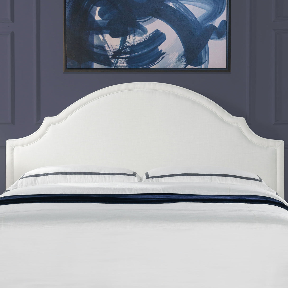 Catherine - Luxurious Comfort Upholstered Headboard by Jennifer Taylor Home | Bel Furniture
