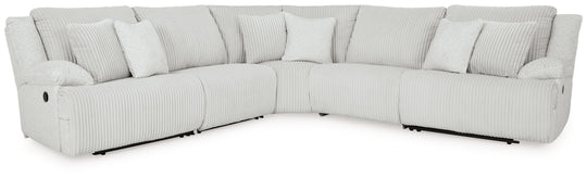 Top Tier - Reclining Sectional Gray 5 Pc. Reclining Sectional by Signature Design by Ashley® | Bel Furniture