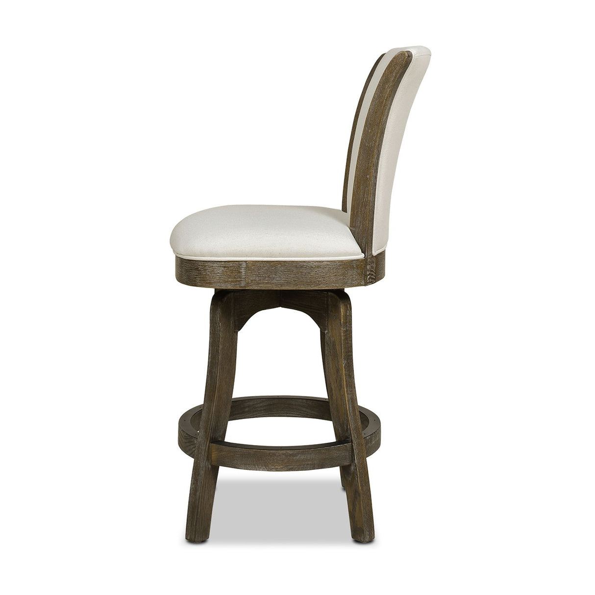 Henry - Armless Swivel Counter Height Bar Stool by Jennifer Taylor Home | Bel Furniture