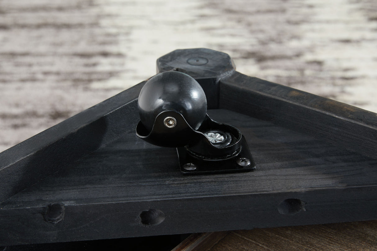 Kallenny - Brown / Gray - Square Cocktail Table by Signature Design by Ashley® | Bel Furniture