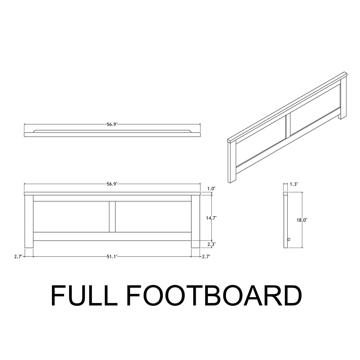Augusta - Bed With Lit Headboard