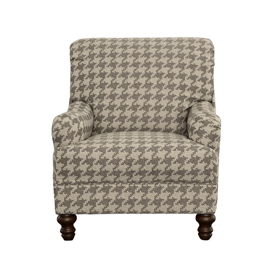 Glenn - Upholstered English Arm Accent Chair by CoasterElevations | Bel Furniture