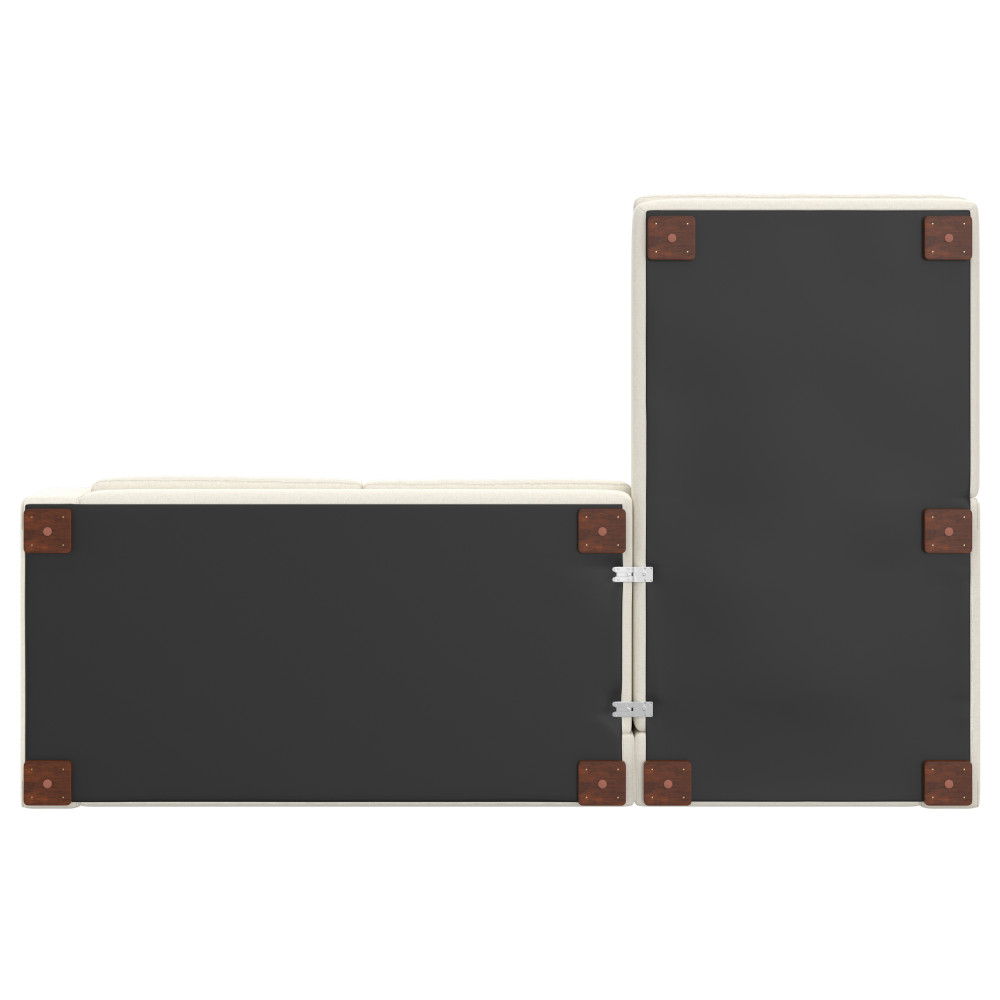 Charlie - Upholstered Deep Seater Sectional Sofa by Simpli-Home | Bel Furniture