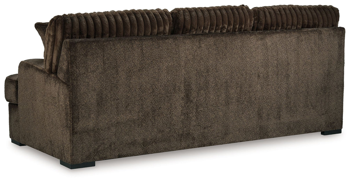 Aylesworth - Chocolate - Sofa by Benchcraft® | Bel Furniture