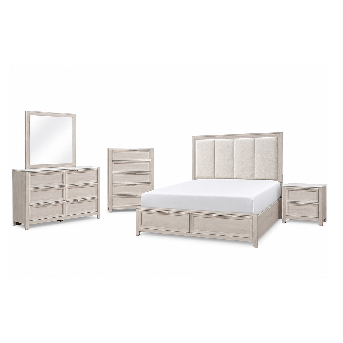 Melissa - Storage Bed With Padded Headboard
