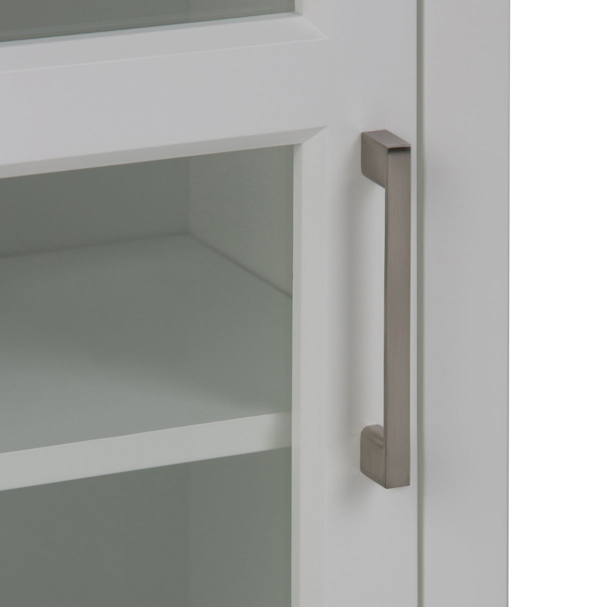 Avington - Single Door Wall Cabinet - Pure White by Simpli-Home | Bel Furniture