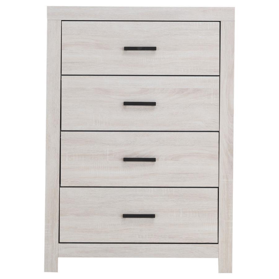 Brantford - 4-Drawer Bedroom Chest by CoasterEveryday | Bel Furniture