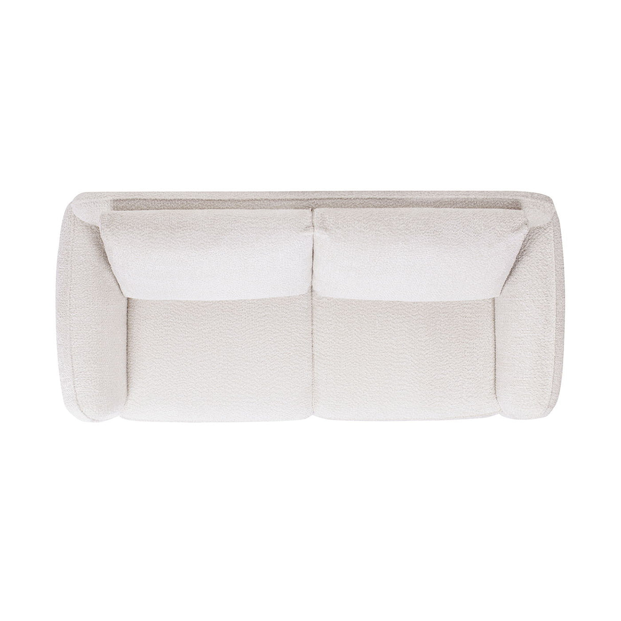 Sharon - Puffy Arm Sofa - Alpaca Off-White by Jennifer Taylor Home | Bel Furniture
