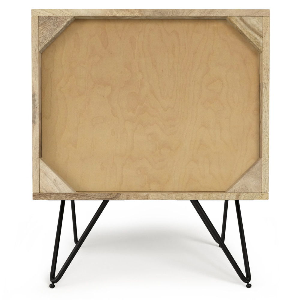 Hunter - Nightstand - Natural by Simpli-Home | Bel Furniture