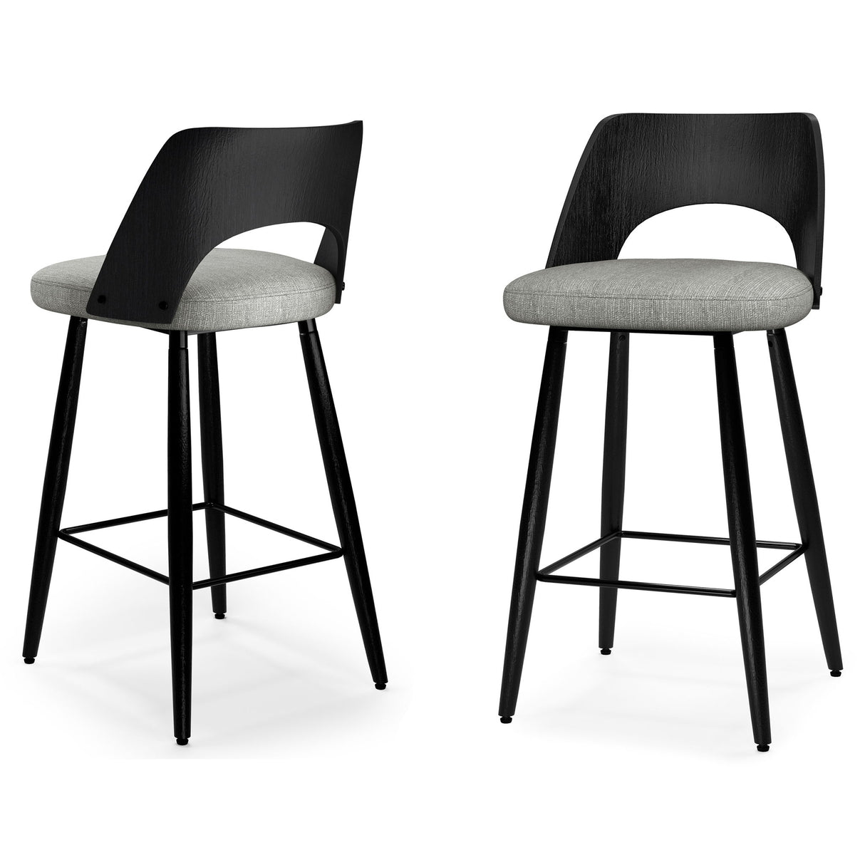 Callie - Upholstered Counter Height Stool (Set of 2) by Simpli-Home | Bel Furniture