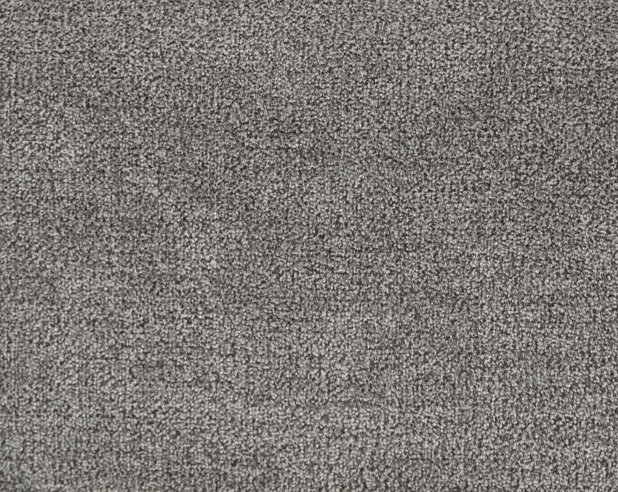 Callaway - Chenille Chair With Throw Pillow - Gray by Lilola Home | Bel Furniture