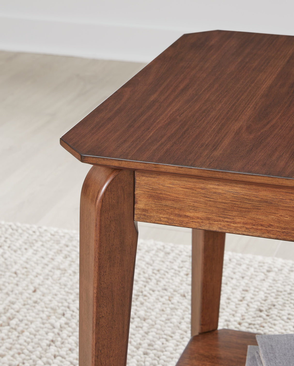 Trenmour - Medium Brown - Square End Table by Signature Design by Ashley® | Bel Furniture