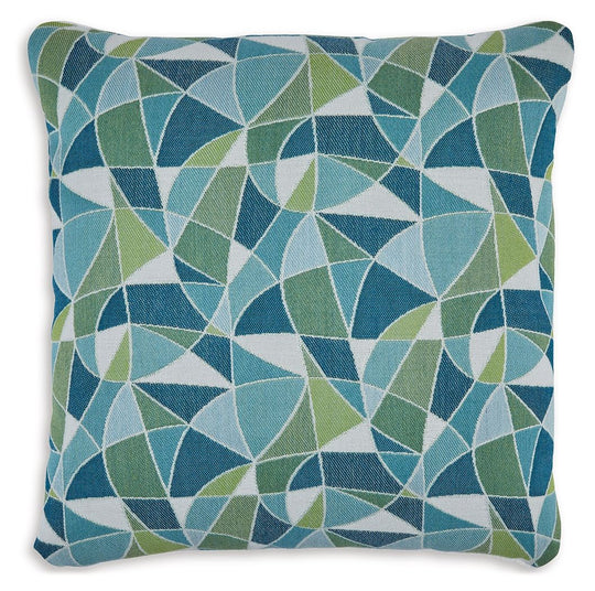 Seanow Next-Gen Nuvella - Pillow (Set of 4) - Green / Turquoise / White