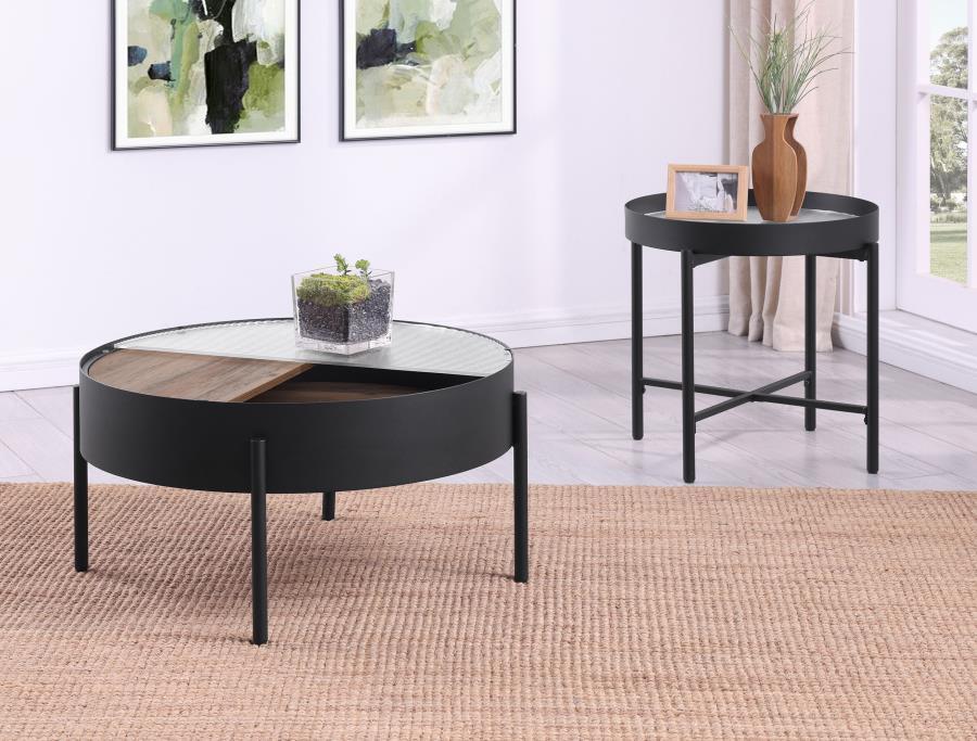 Ozella - Round Coffee Table Set by Coaster Fine Furniture | Bel Furniture