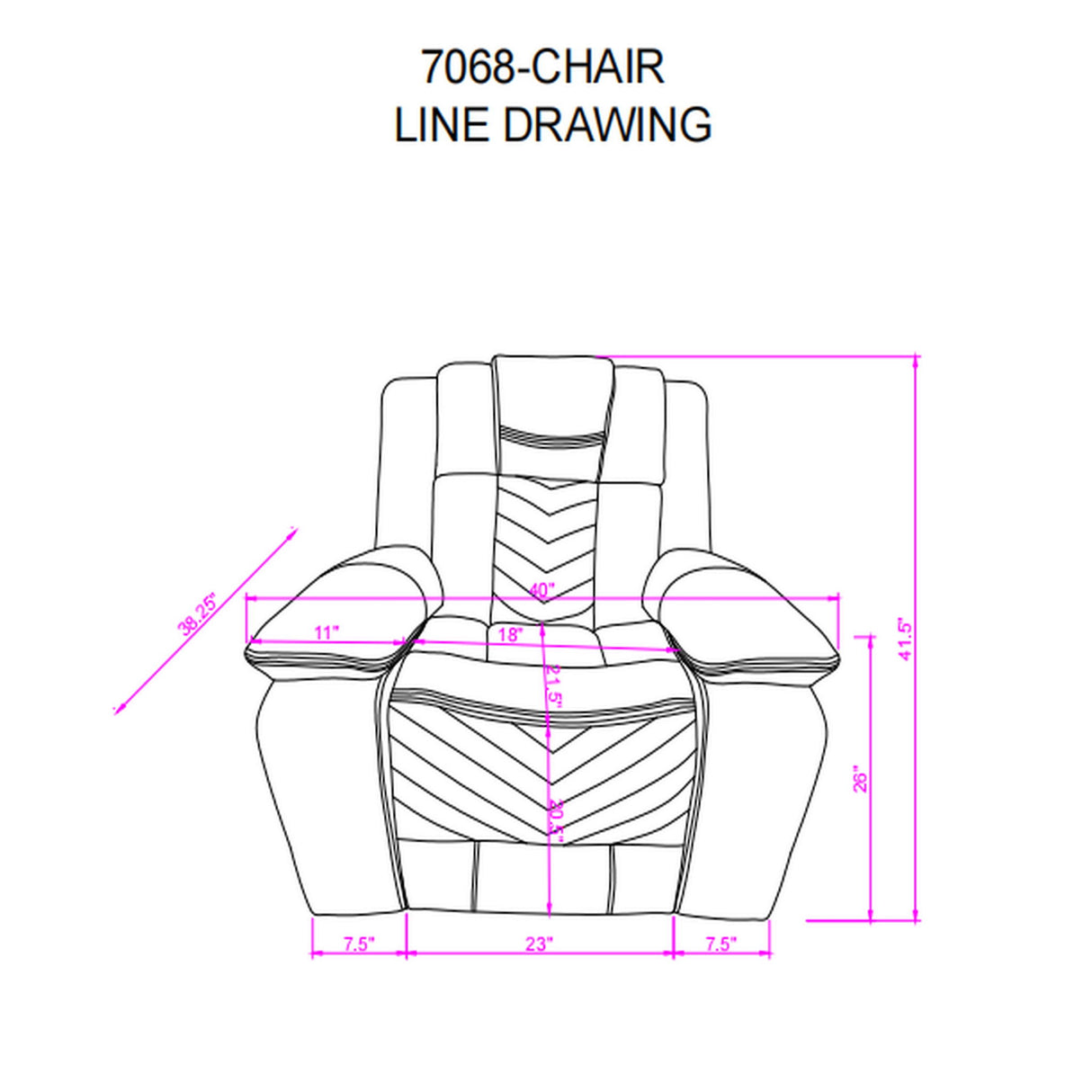 Raize - Power Living Room Set With Storage Console And Cup Holders