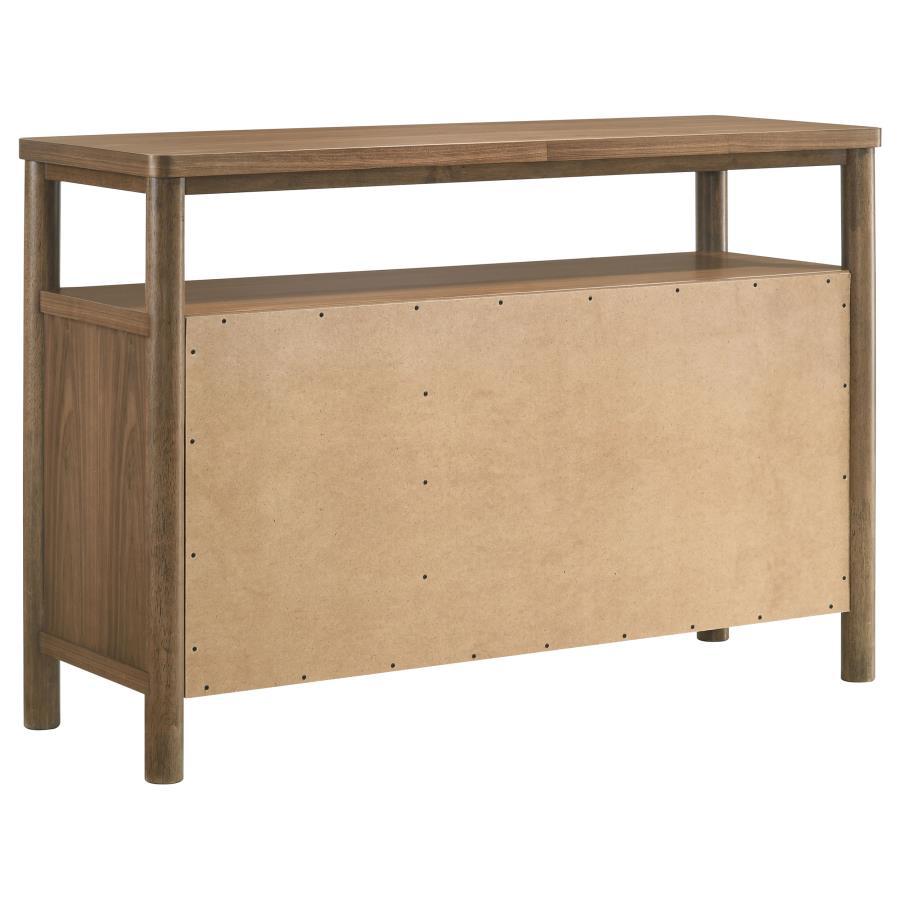 Crestmore - Dining Cabinet Sideboard Buffet - Walnut by Coaster Fine Furniture | Bel Furniture