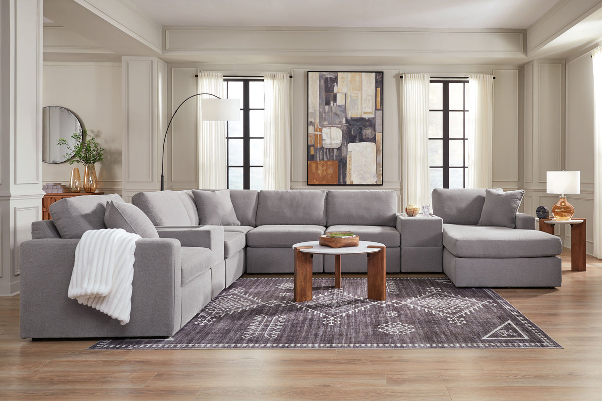 Modmax - Granite - Sectional by Signature Design by Ashley® | Bel Furniture