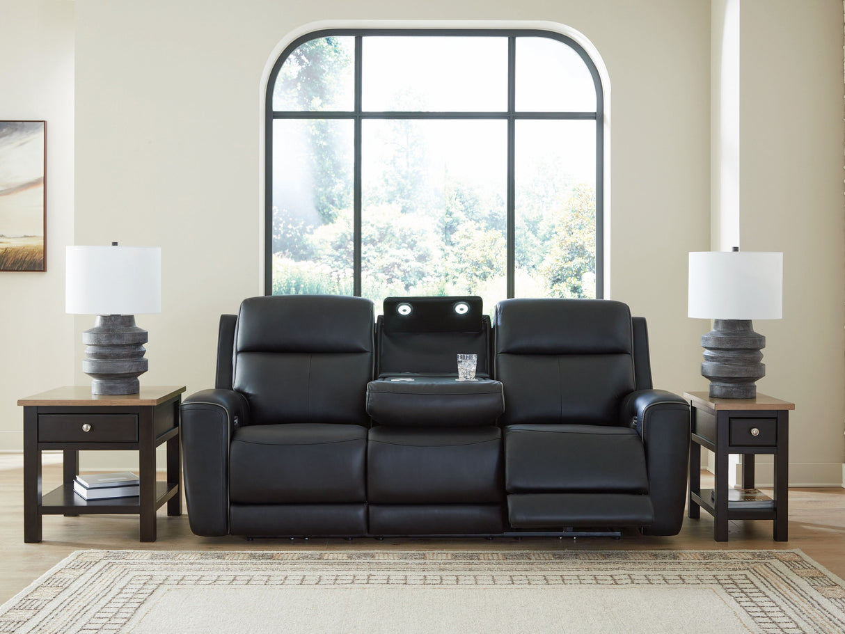 5Z-Comfort - Relaxation - Power Reclining Sofa With Adj Headrest by Signature Design by Ashley® | Bel Furniture