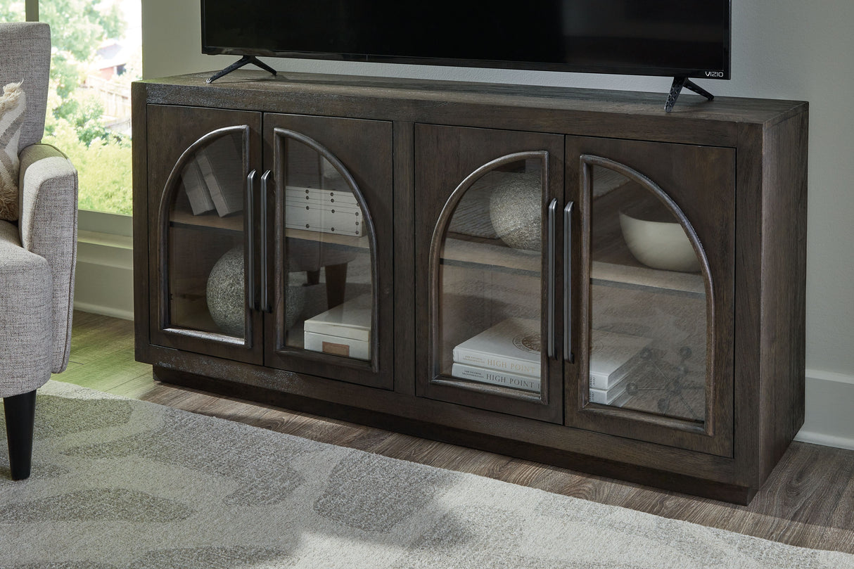 Dreley - Grayish Brown - Accent Cabinet by Signature Design by Ashley® | Bel Furniture